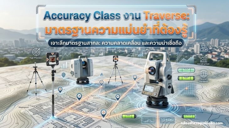 Accuracy Class งาน Traverse: มาตรฐานความแม่นยำที่ต้องรู้