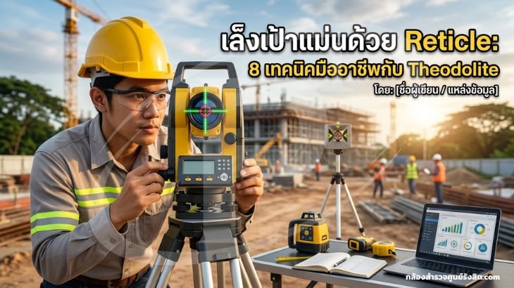 เล็งเป้าแม่นด้วย Reticle: 8 เทคนิคมืออาชีพกับ Theodolite