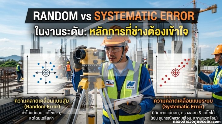 Random vs Systematic Error ในงานระดับ: หลักการที่ช่างต้องเข้าใจ