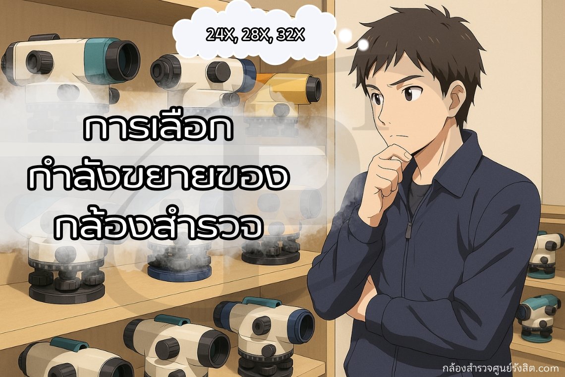 การเลือกกำลังขยายของกล้องระดับ สำคัญอย่างไร ?