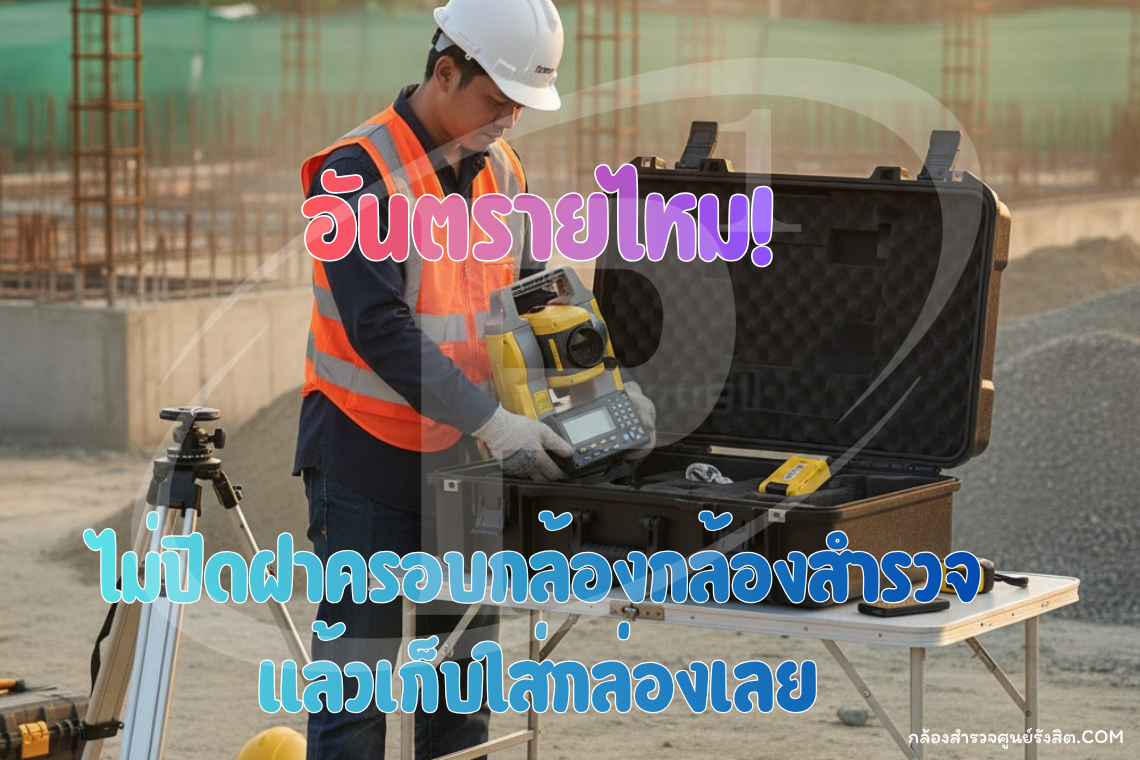 ไม่ปิดฝากล้องสำรวจแล้วเก็บใส่กล่องเลย  อันตรายไหม?