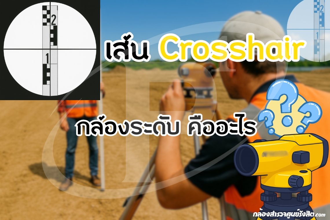 เส้น Crosshair ของกล้องระดับ (Auto Level) คืออะไร ?