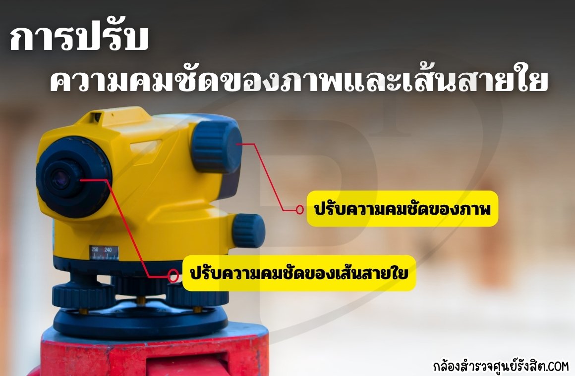 การปรับความคมชัดของภาพและเส้นสายใย