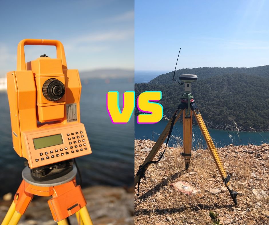 กล้อง TOTAL STATION และเครื่องรับสัญญาณดาวเทียม GNSS