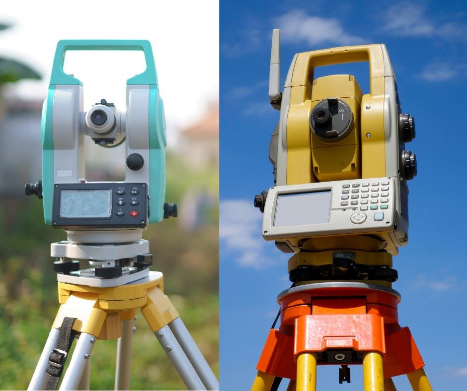 ความแตกต่างในฟังก์ชั่นการทำงานของกล้องวัดมุมและกล้อง Total Station
