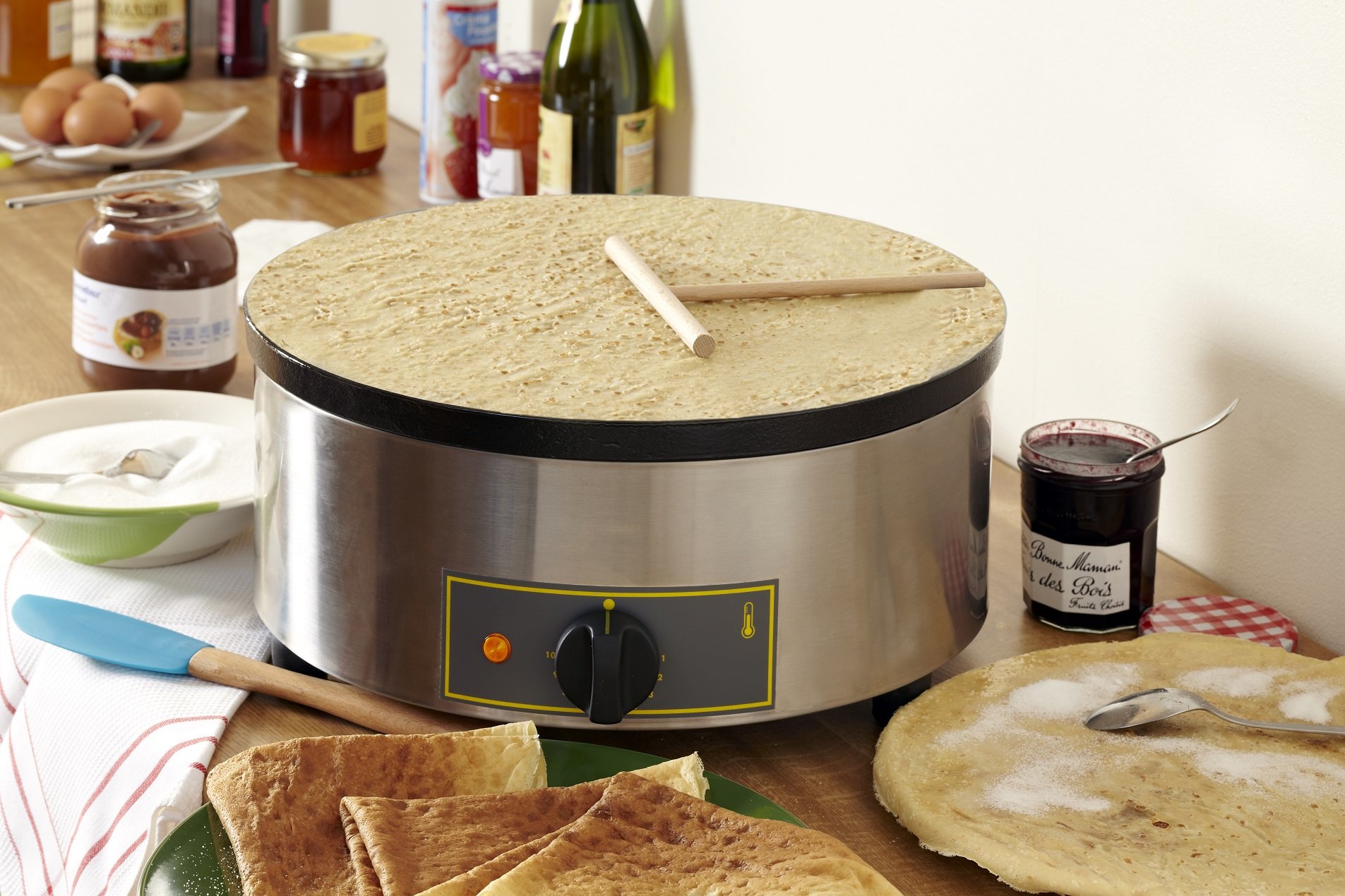 Crape Machine ROLLER GRILL Crepe Machine - clfoods