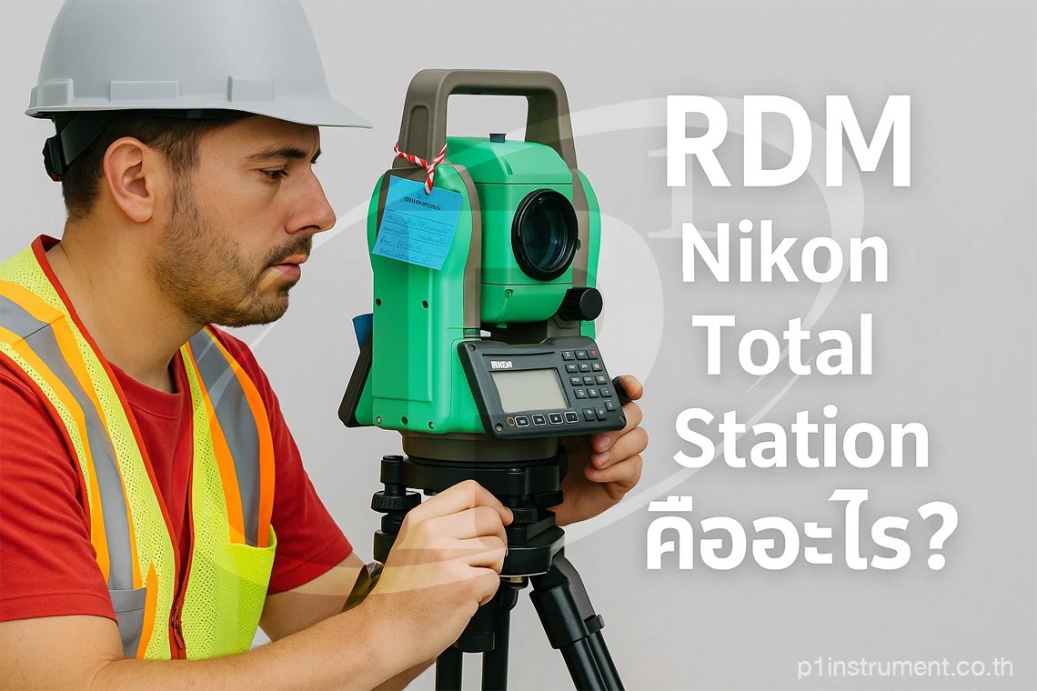 RDM บน Nikon Total Station คืออะไร?