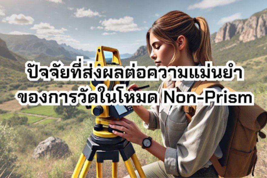 ปัจจัยที่ส่งผลต่อความแม่นยำของการวัดในโหมด Non-Prism