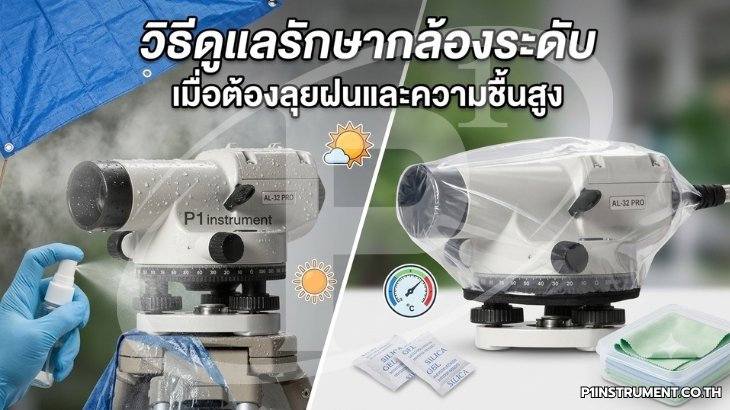 วิธีดูแลรักษากล้องระดับ เมื่อต้องลุยฝนและความชื้นสูง