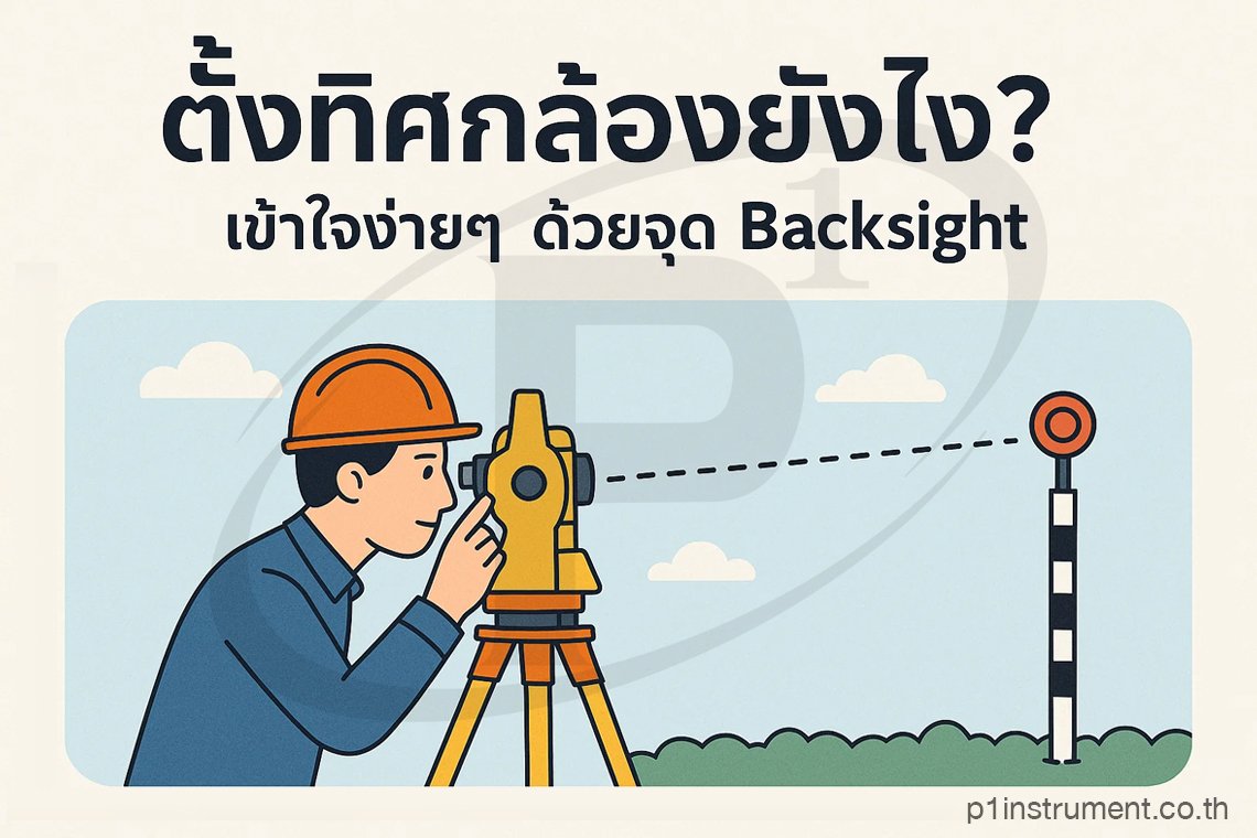 ตั้งทิศกล้องยังไง? เข้าใจง่ายๆ ด้วยจุด Backsight
