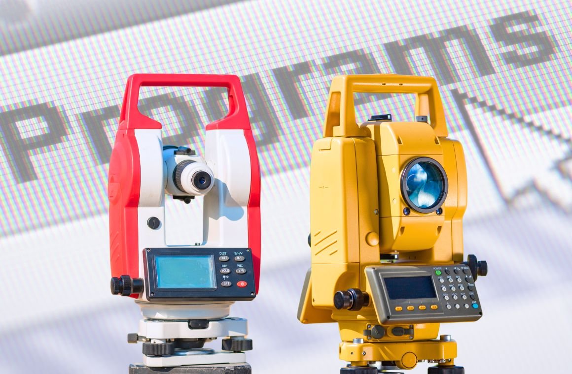 โปรแกรมที่นิยมใช้ร่วมกับกล้องวัดมุม (Theodolite) และกล้อง Total Station