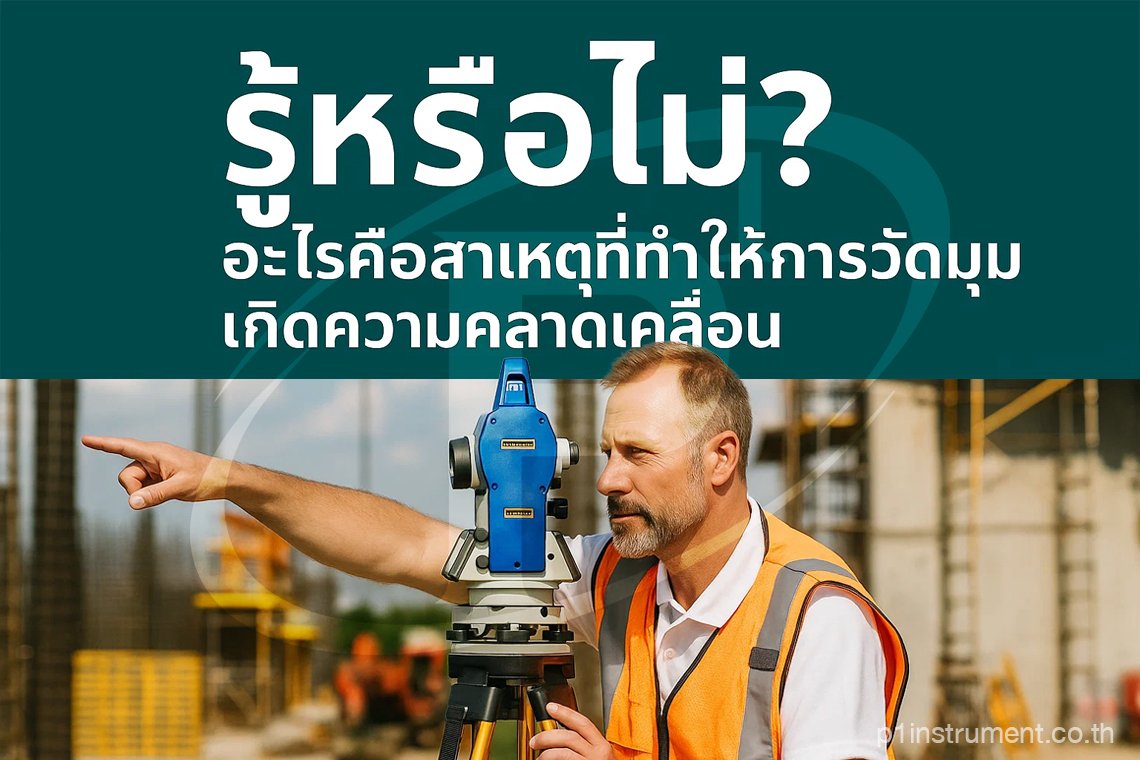 รู้หรือไม่? อะไรคือสาเหตุที่ทำให้การวัดมุมเกิดความคลาดเคลื่อน รู้หรือไม่? อะไรคือสาเหตุที่ทำให้การวัดมุมเกิดความคลาดเคลื่อน