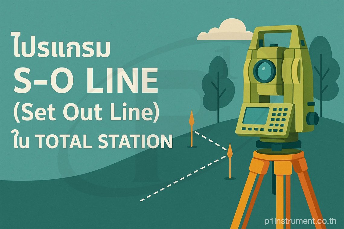 โปรแกรม S-O LINE (Set Out Line)