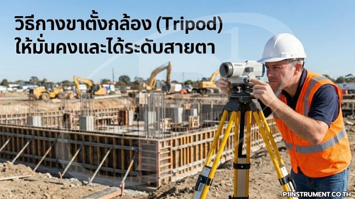 วิธีกางขาตั้งกล้อง (Tripod) ให้มั่นคงและได้ระดับสายตา