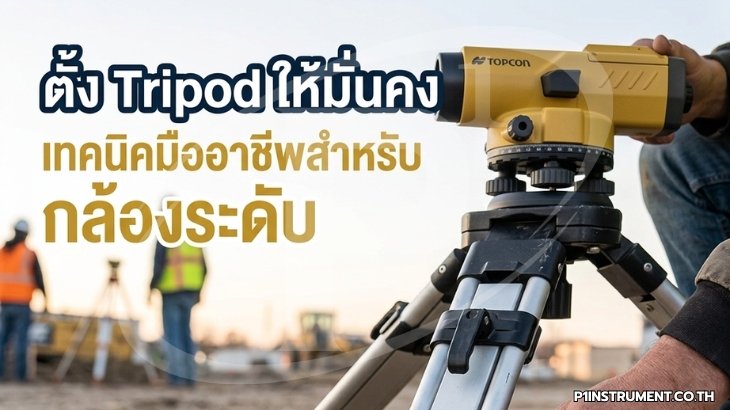 ตั้ง Tripod ให้มั่นคง: 10 เทคนิคมืออาชีพสำหรับกล้องระดับ