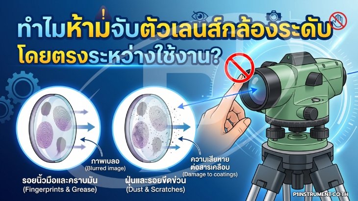 ทำไมห้ามจับตัวเลนส์กล้องระดับโดยตรงระหว่างใช้งาน?