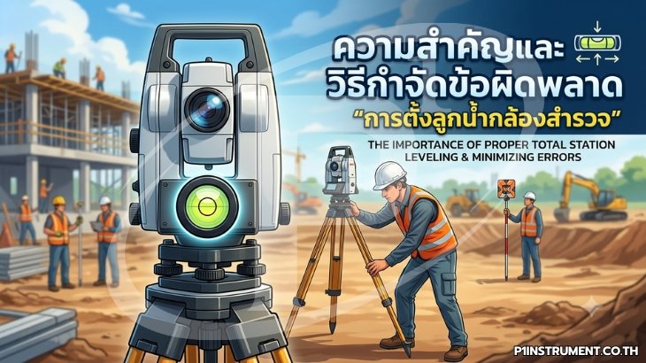 ความสำคัญและวิธีกำจัดข้อผิดพลาดด้วย "การตั้งลูกน้ำกล้องสำรวจ"