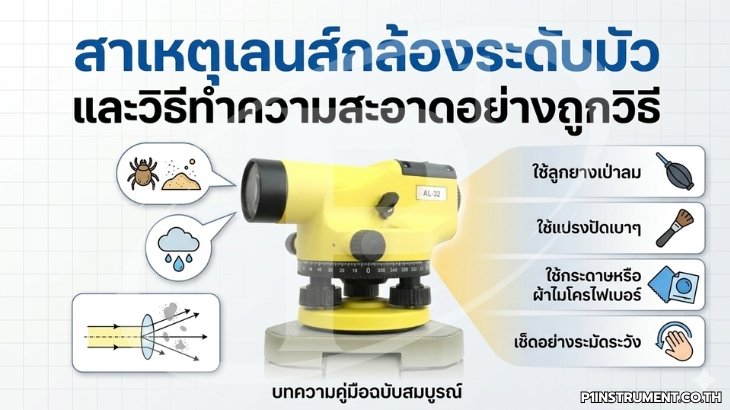 สาเหตุเลนส์กล้องระดับมัว และวิธีทำความสะอาดอย่างถูกวิธี