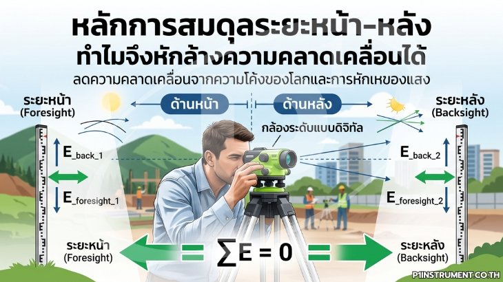 หลักการสมดุลระยะหน้า-หลัง ทำไมจึงหักล้างความคลาดเคลื่อนได้