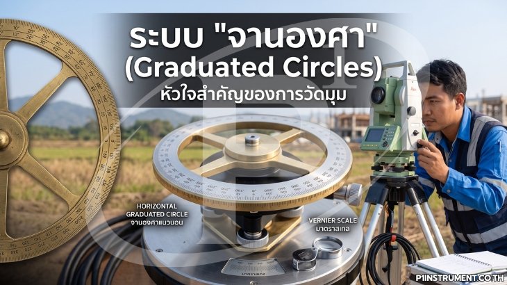 ระบบ "จานองศา" (Graduated Circles): หัวใจสำคัญของการวัดมุม