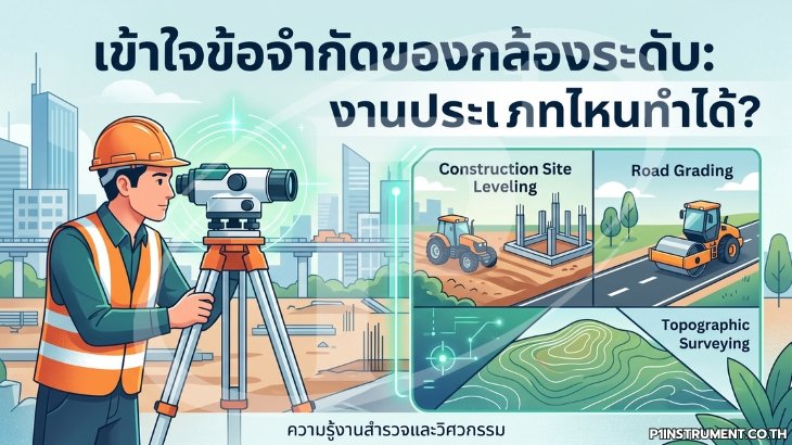 เข้าใจข้อจำกัดของกล้องระดับ งานประเภทไหนทำได้?