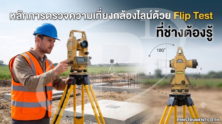 หลักการตรวจความเที่ยงกล้องไลน์ด้วย Flip Test ที่ช่างต้องรู้
