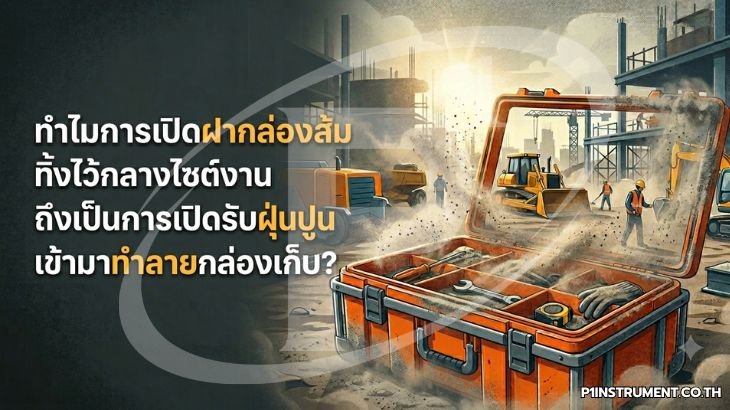 ทำไมการเปิดฝากล่องส้มทิ้งไว้กลางไซต์งาน ถึงเป็นการทำลายกล้องทางอ้อม?