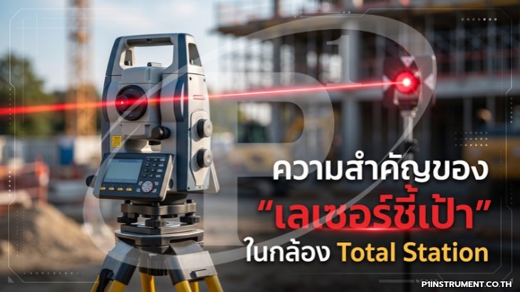 ความสำคัญของ "เลเซอร์ชี้เป้า" ในกล้อง Total Station