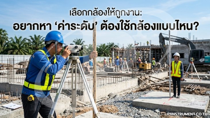 เลือกกล้องให้ถูกงาน อยากหา "ค่าระดับ" ต้องใช้กล้องแบบไหน?