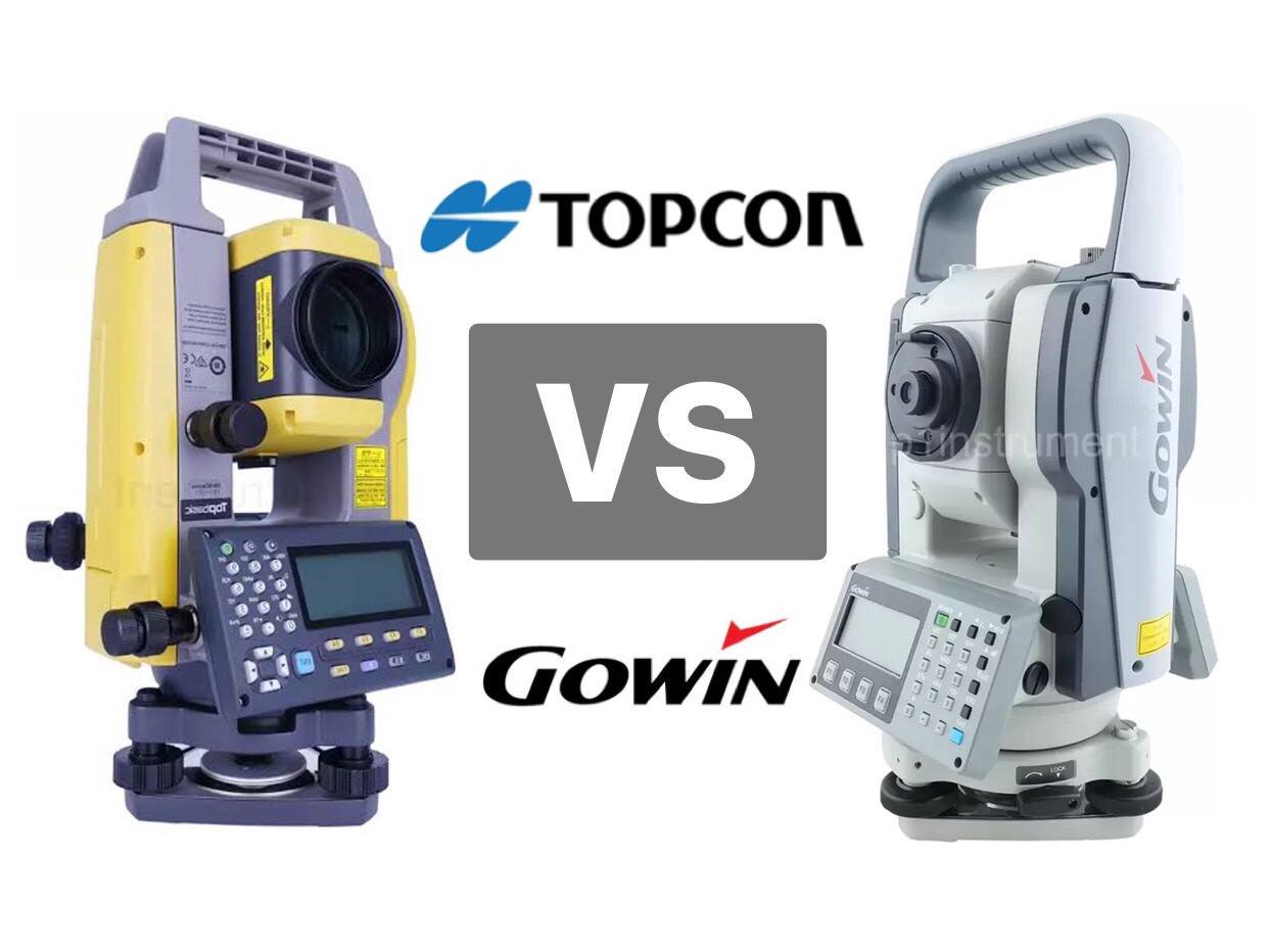 กล้องเซอร์เวย์ ระหว่าง Topcon และ Gowin แตกต่างกันอย่างไร ??