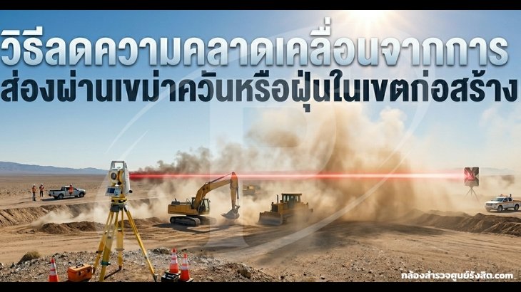 วิธีลดความคลาดเคลื่อนจากการส่องผ่านเขม่าควันในเขตก่อสร้าง