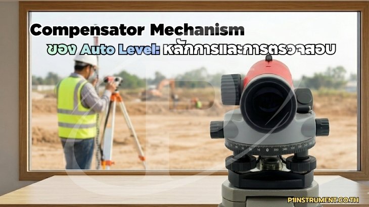 Compensator Mechanism ของ Auto Level: หลักการและการตรวจสอบ