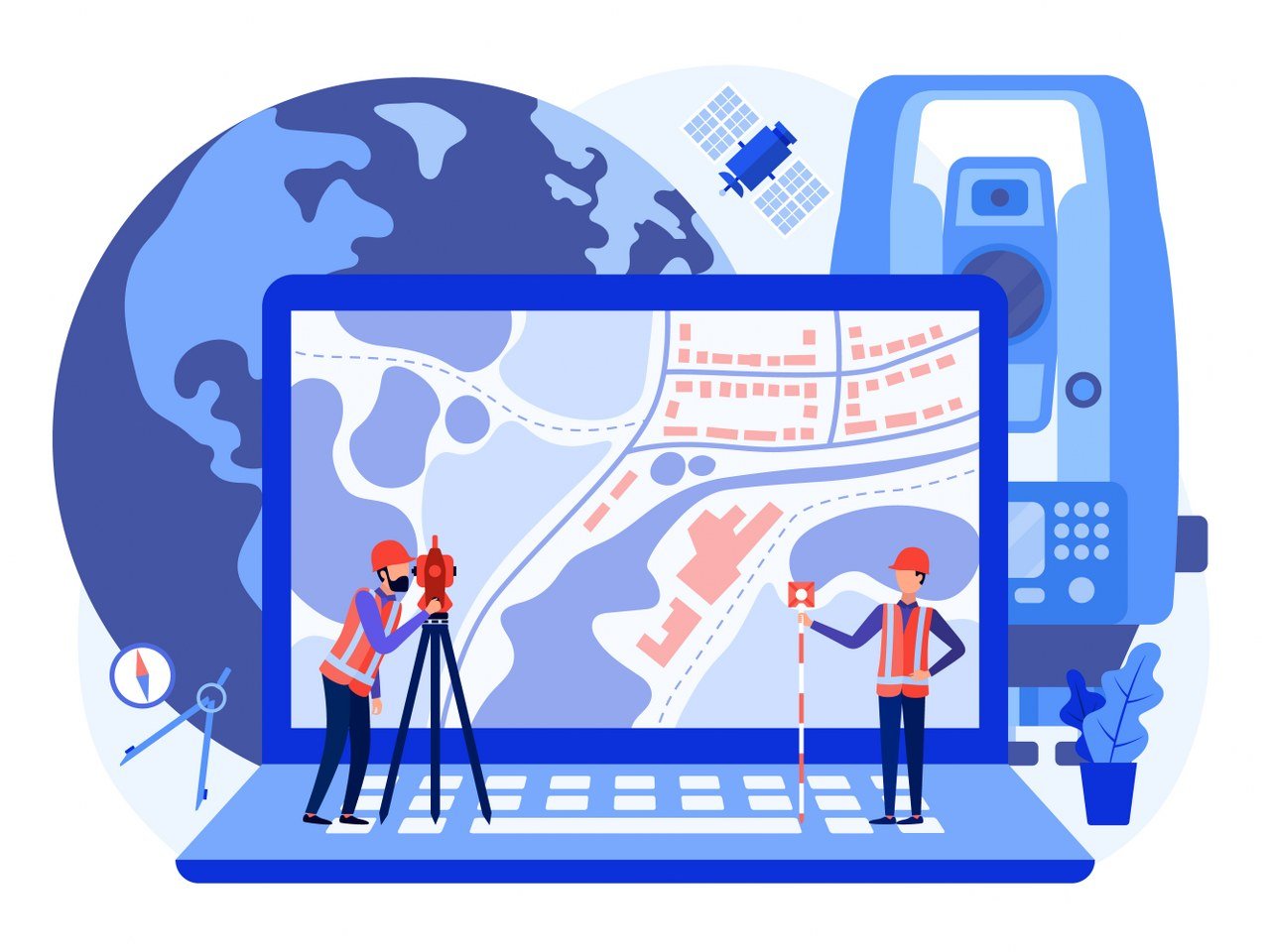 องค์ประกอบหลักที่สำคัญของการทำงานสำรวจ องค์ประกอบหลักที่สำคัญของการทำงานสำรวจ