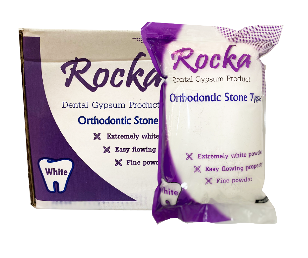 SCG  Rocka White Dental Gypsum (StoneType III) ปูนทันตกรรม