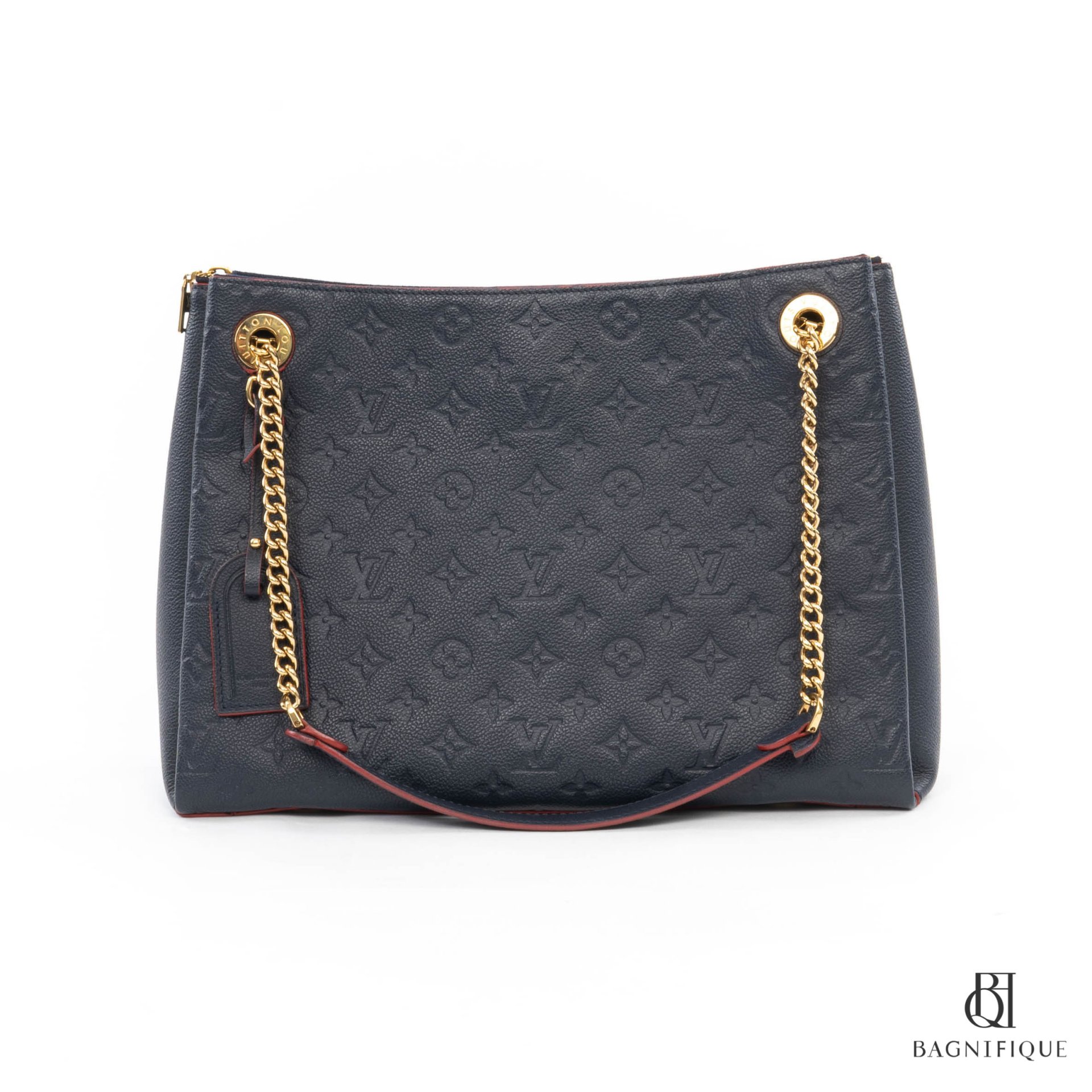 LV SURENE MM BLUE NAVY GIANT MONOGRAM CALF GHW