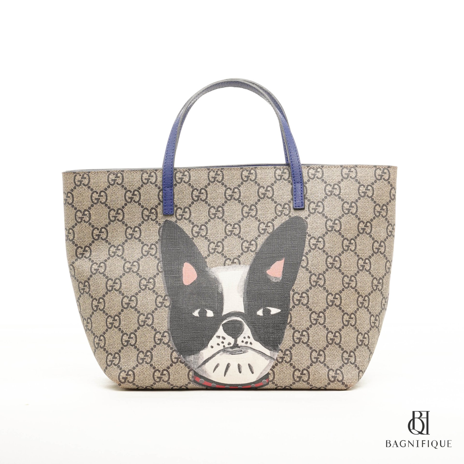 GUCCI KID S TOTE BEIGE DOG GG MONOGRAM SHW bagnifiquethailand