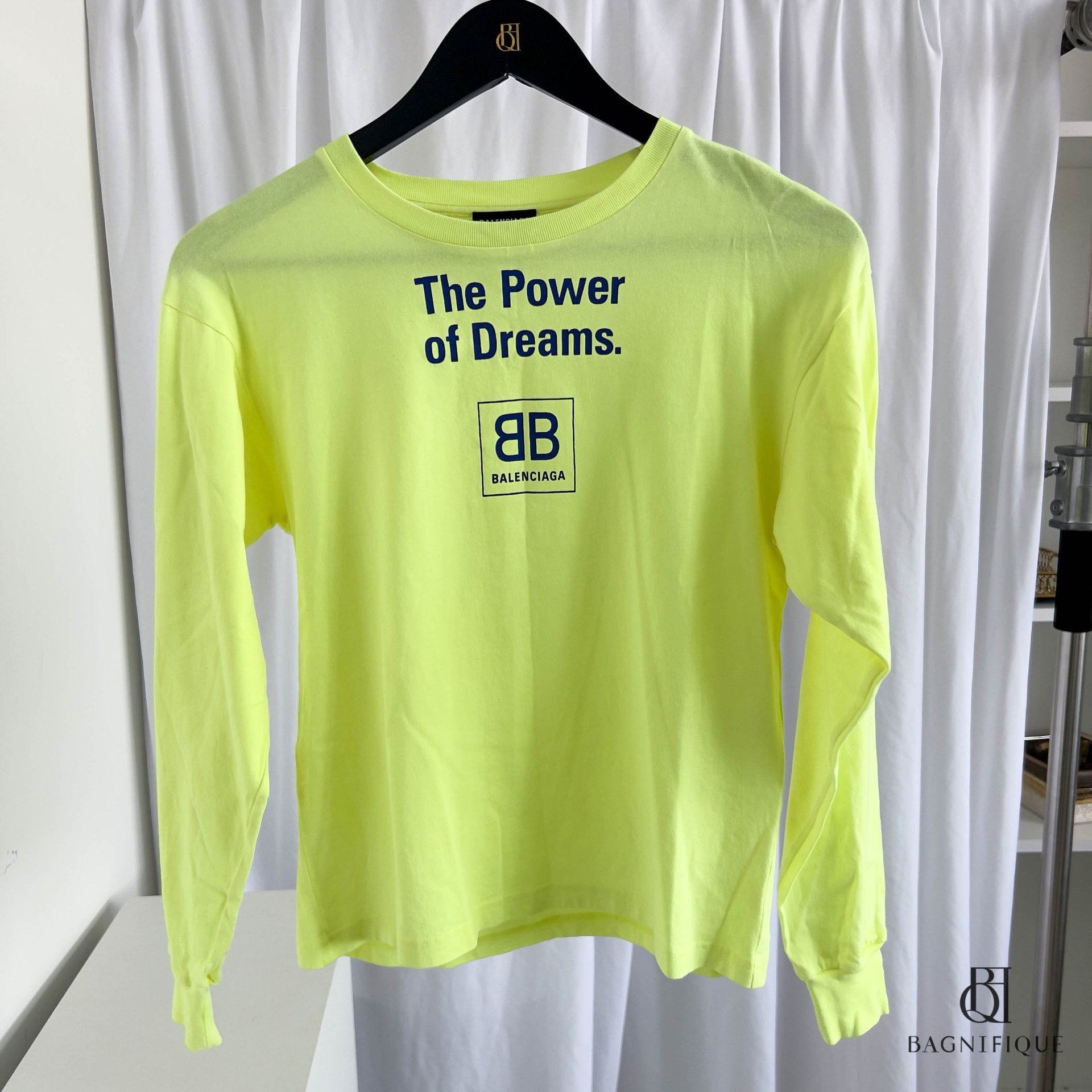 Balenciaga t shirt sales neon