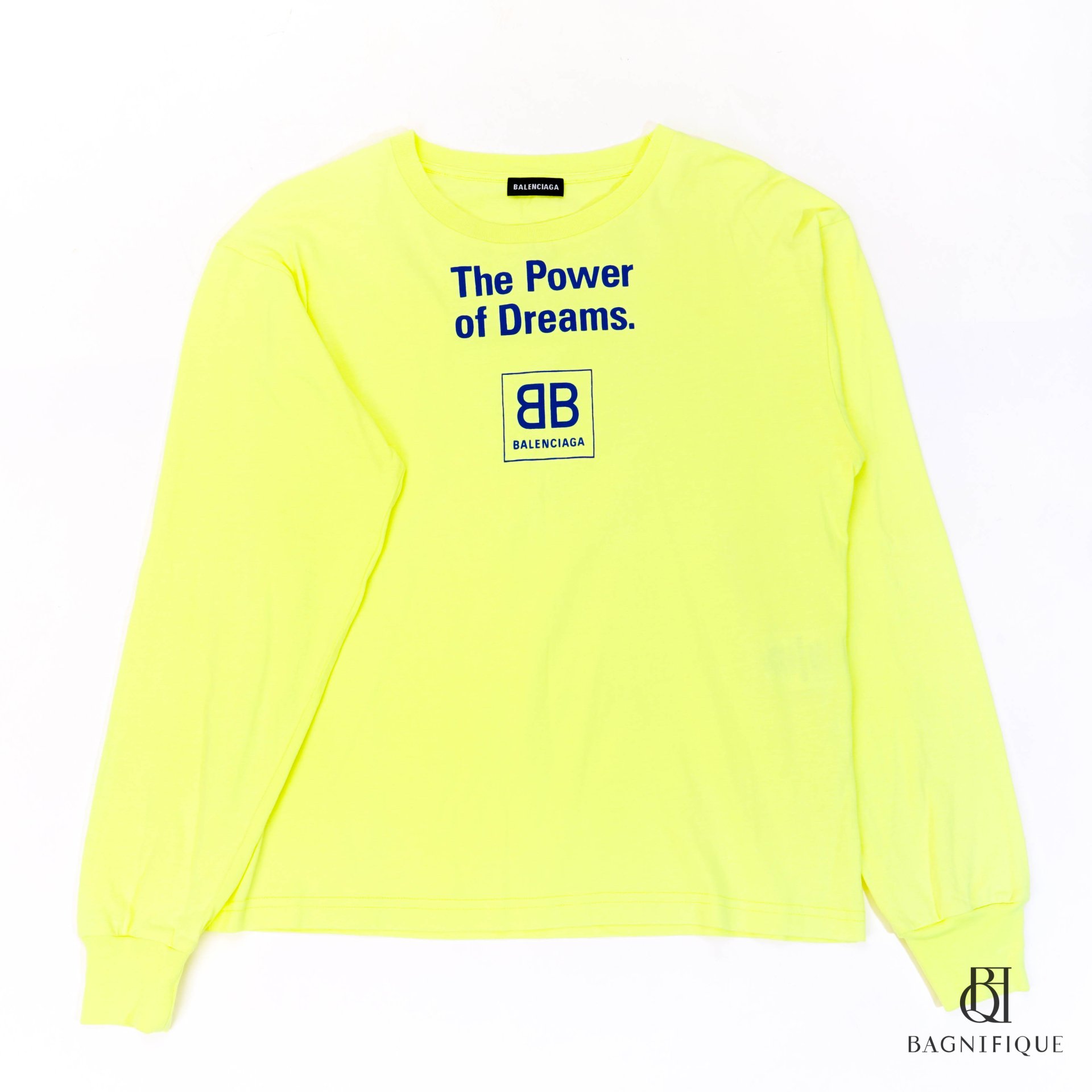 Neon store balenciaga shirt