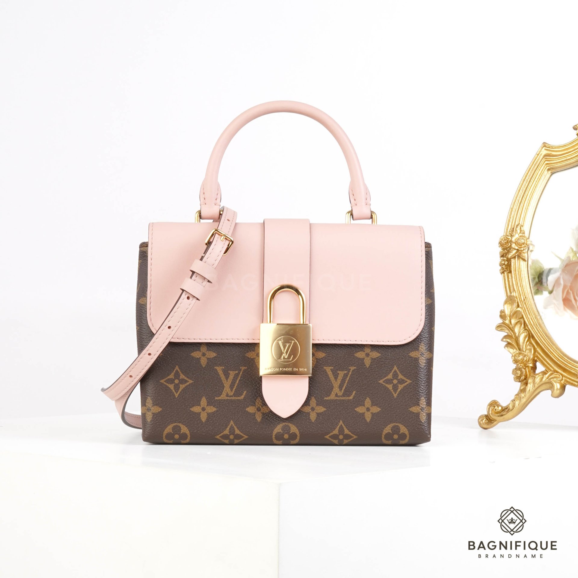 Louis vuitton 2025 locky bb pink