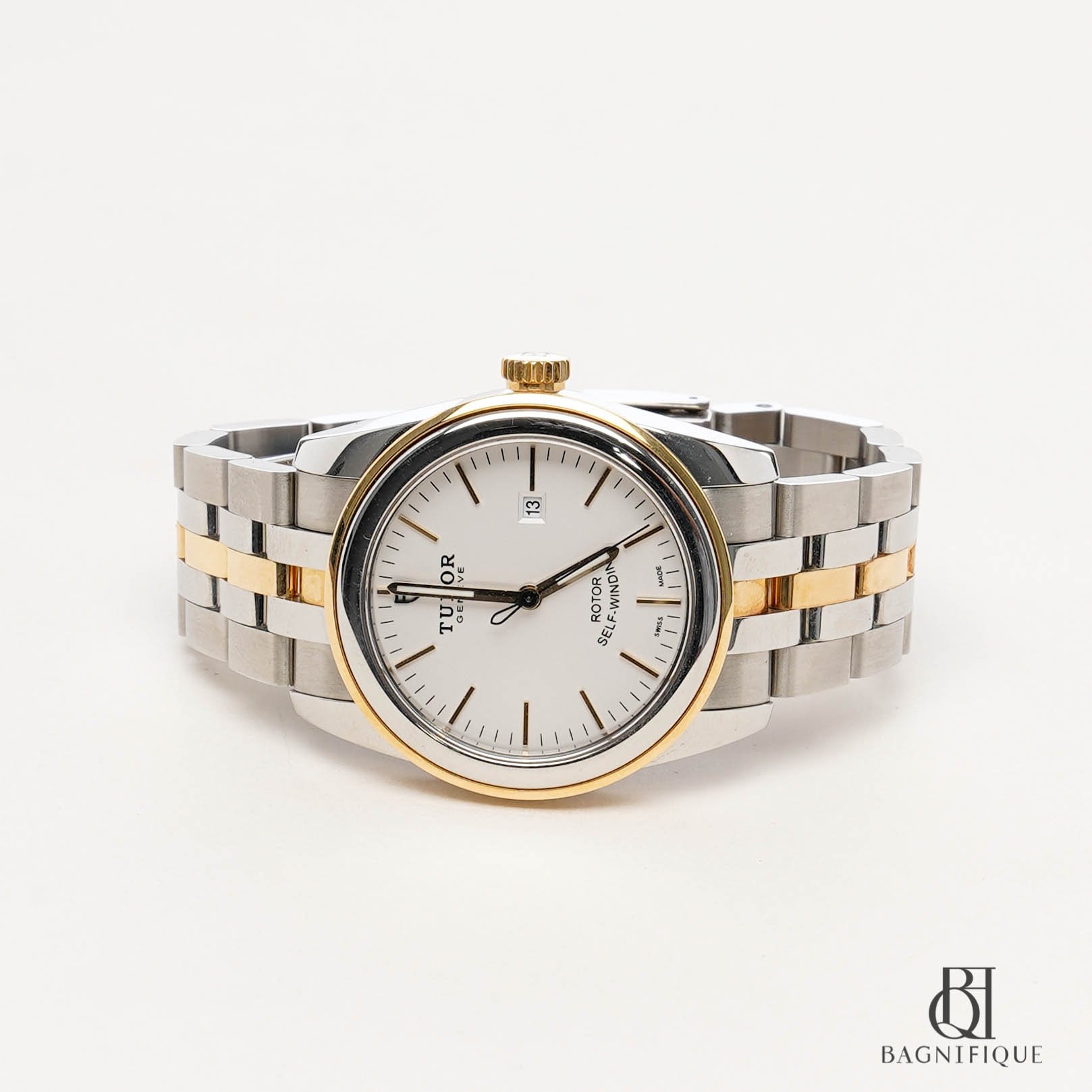 TUDOR WATCH ROTOR SELE-WINDING 30 MM SILVER GOLD STAINLESS GHW
