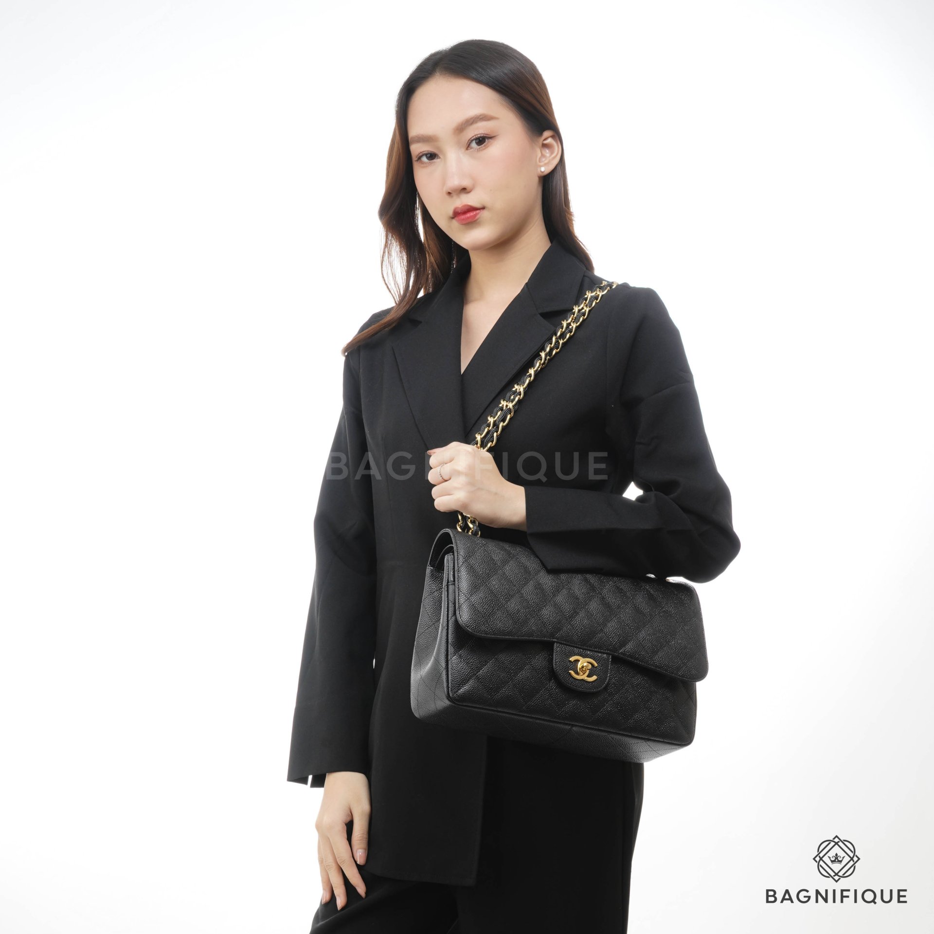 Chanel classic clearance jumbo