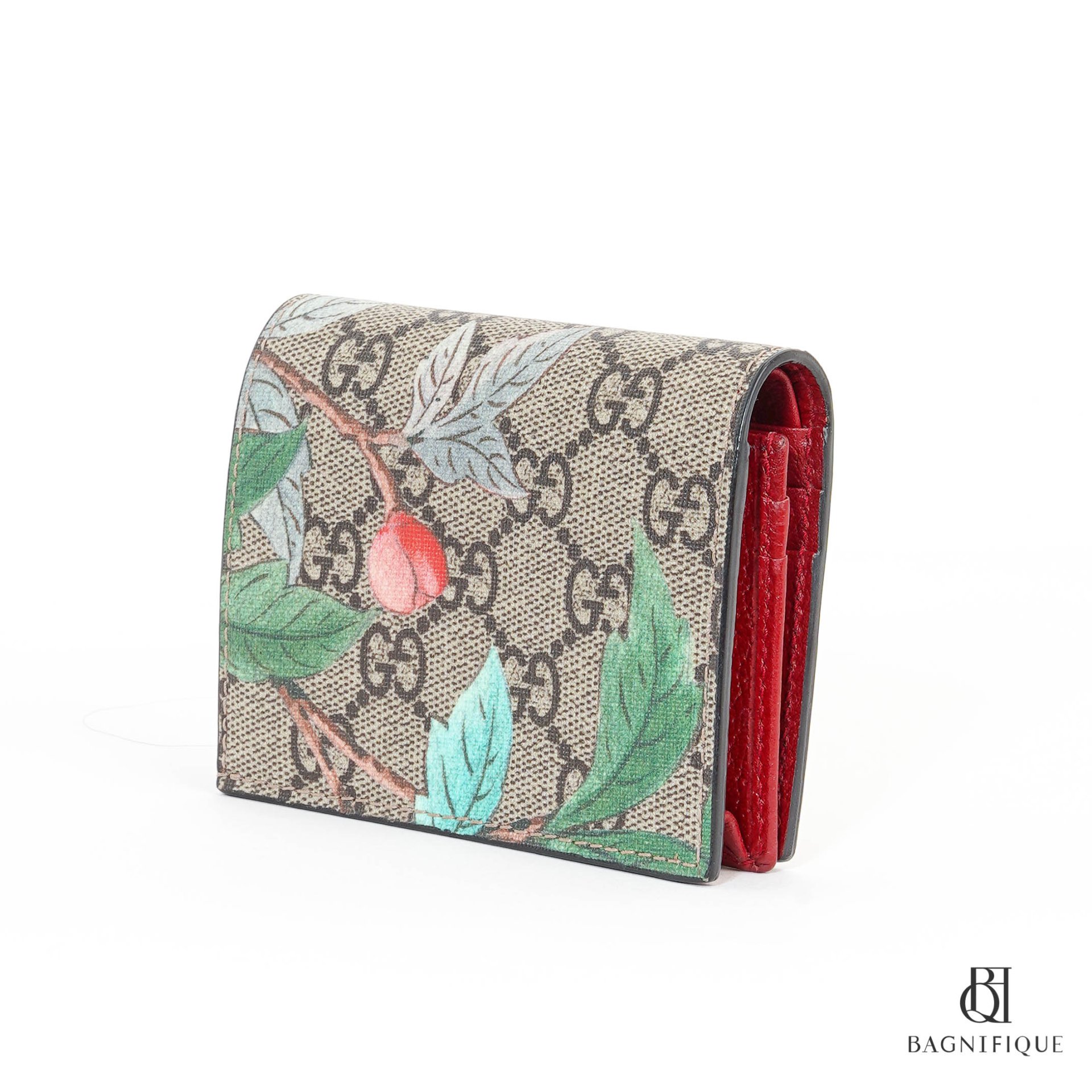 Flower hotsell gucci wallet
