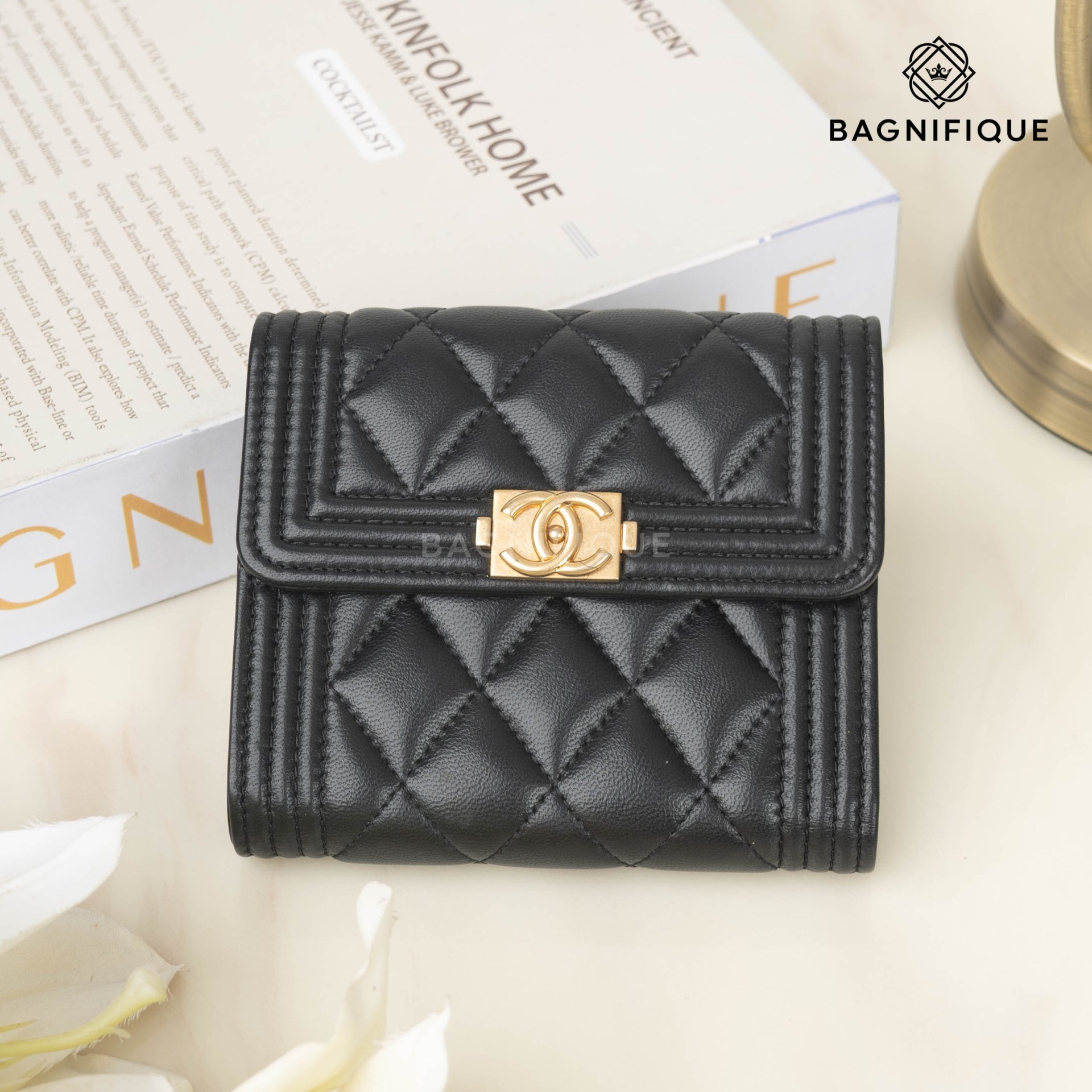 Boy chanel 2025 small wallet