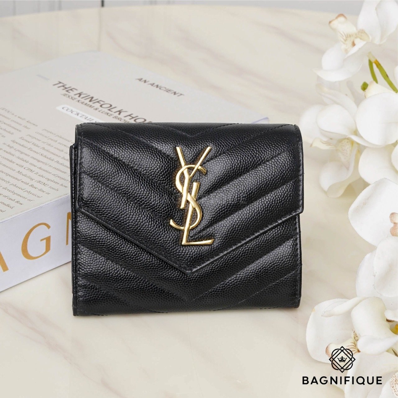 Ysl discount tri fold