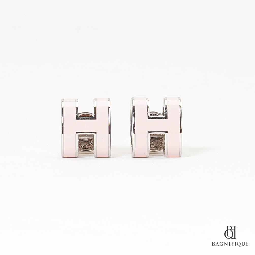 Hermes Earrings Pop H Mini Blanc