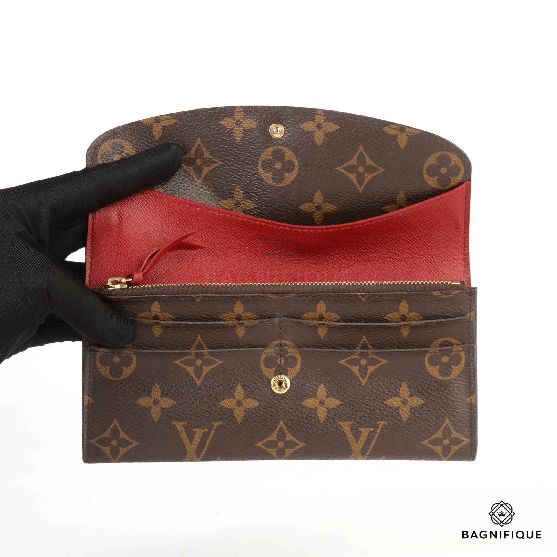 Emilie on sale lv wallet