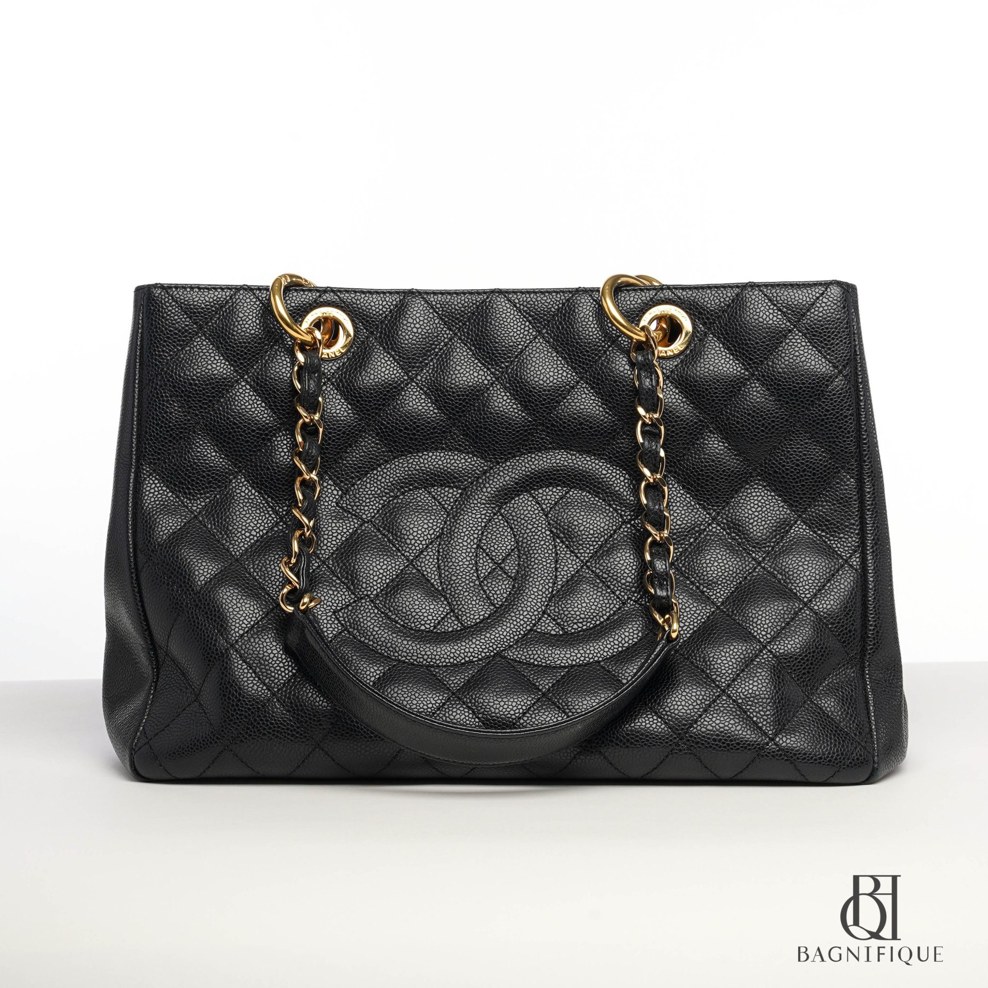 Chanel gst 2025 black caviar