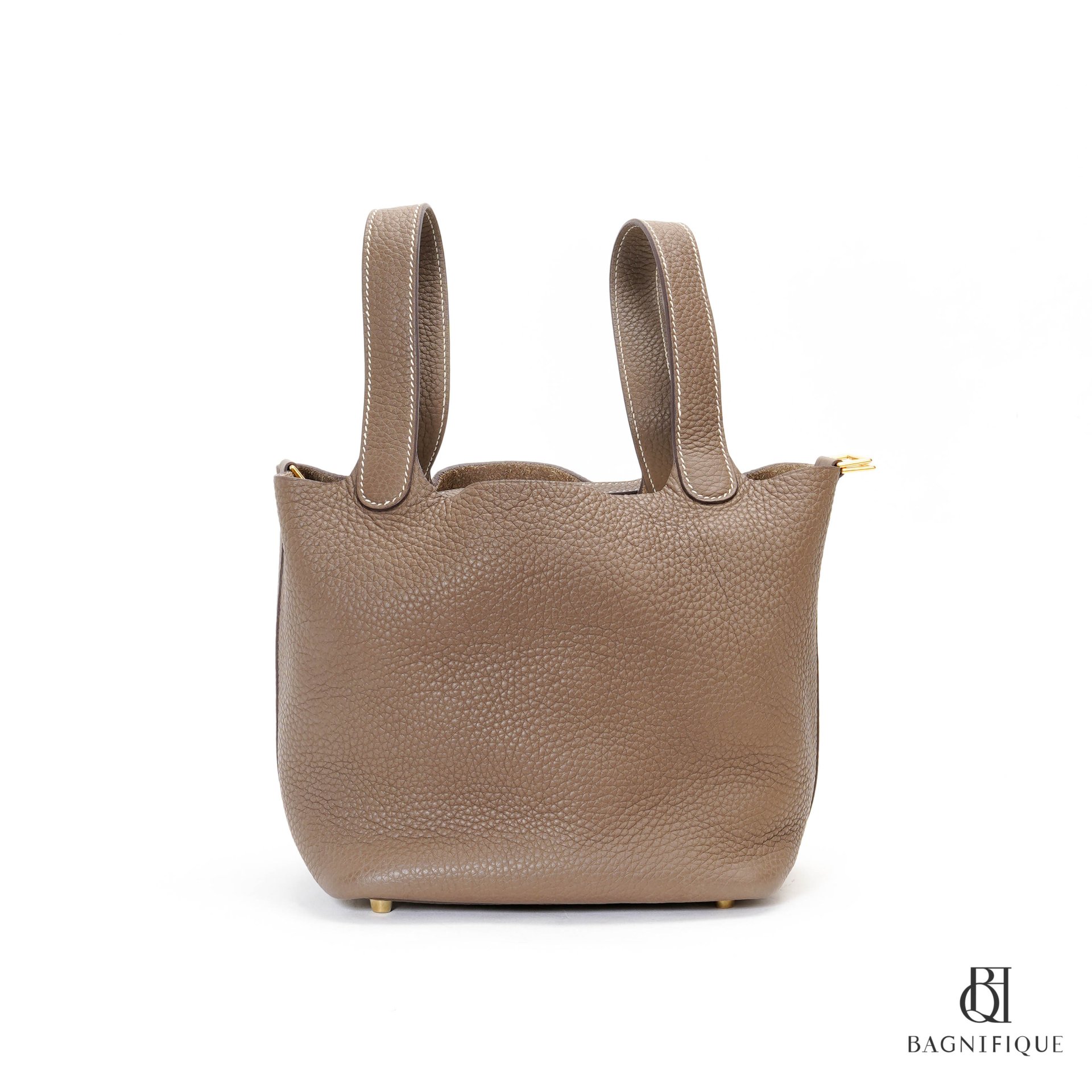 Hermes hot sale picotin black