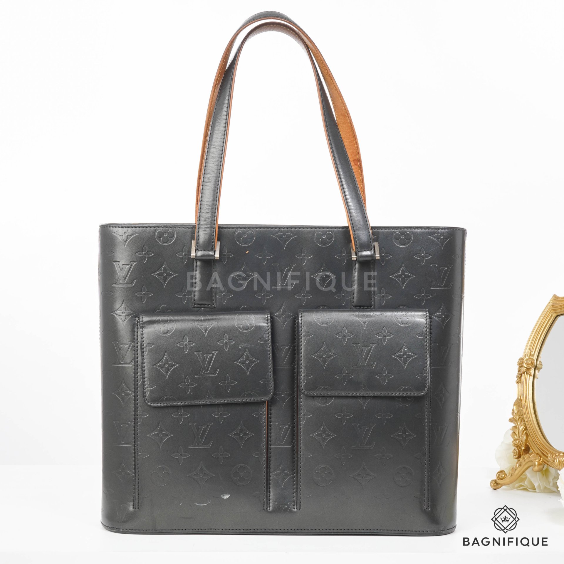lv embossed tote
