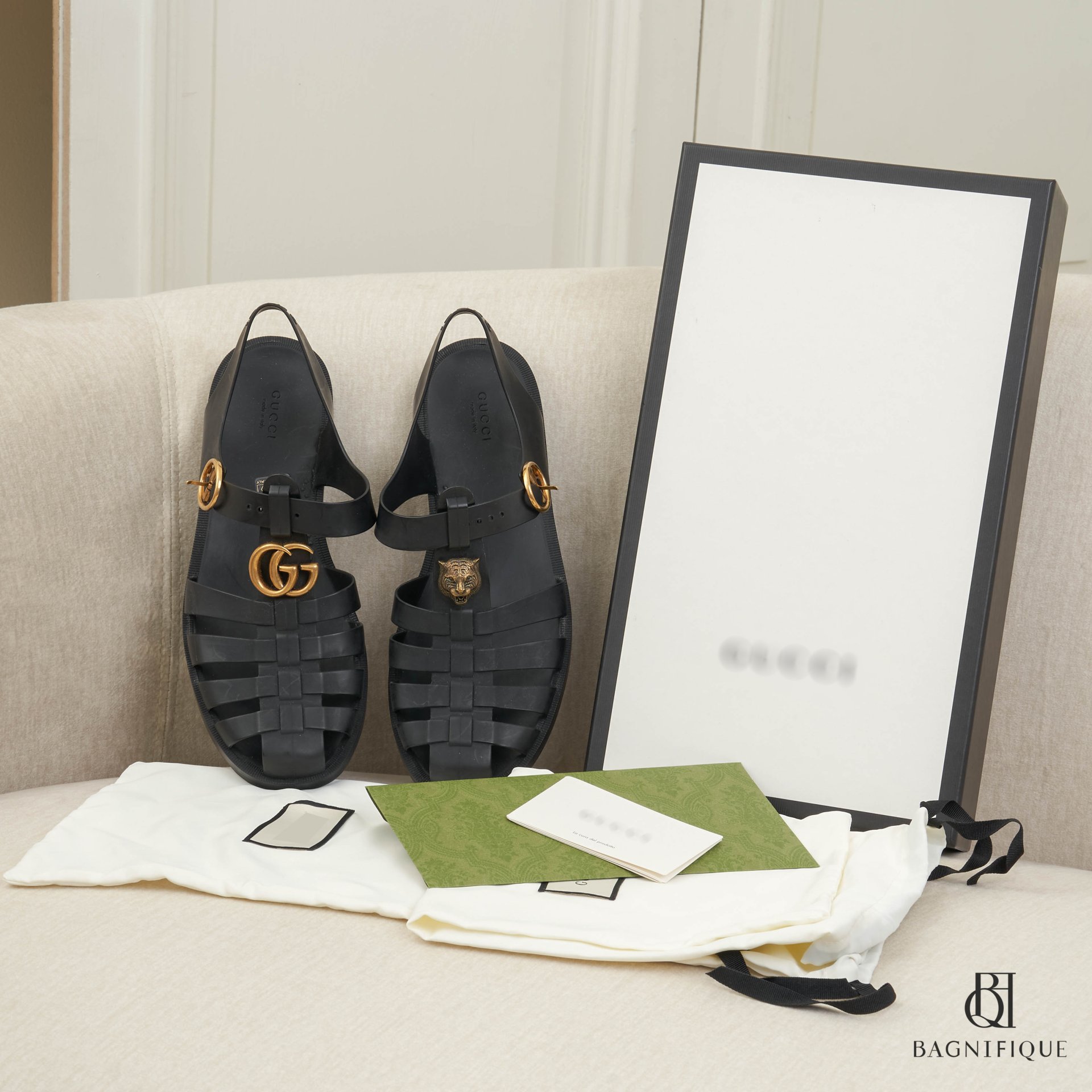 Sandal best sale gucci tiger